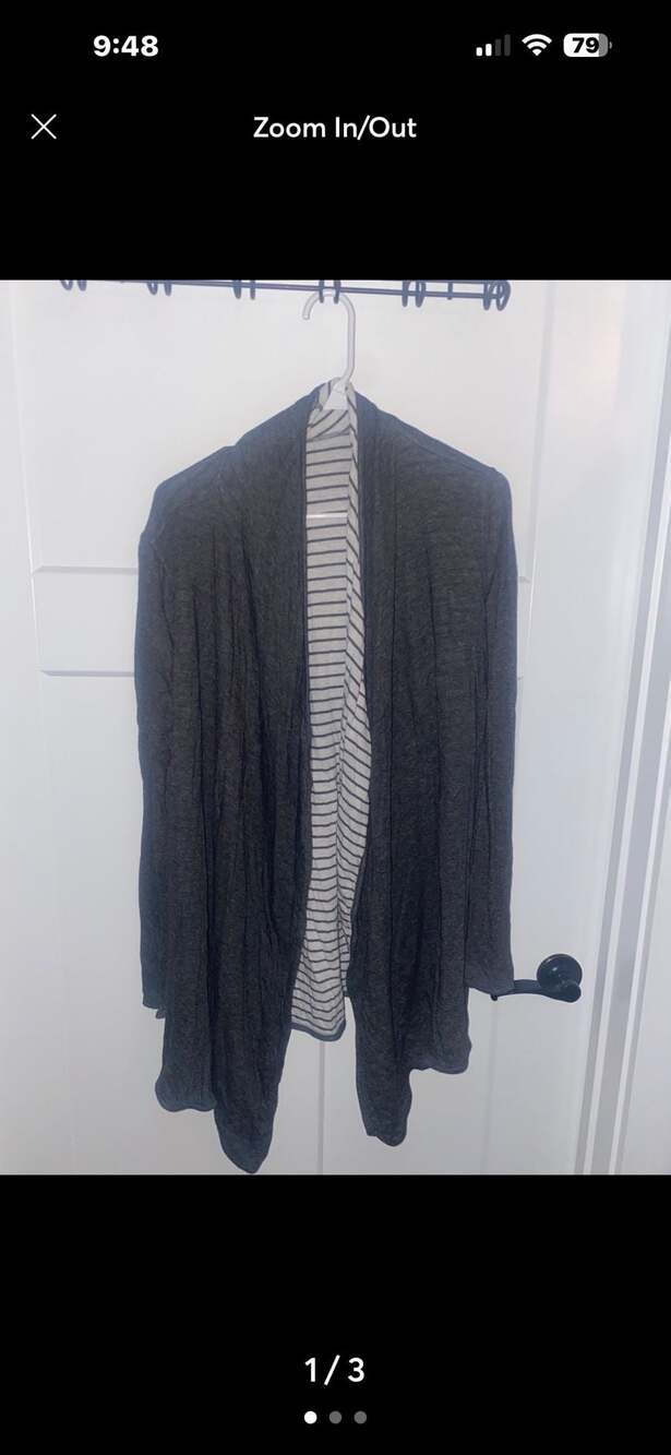 Matilda Jane Open Front Striped Cardigan